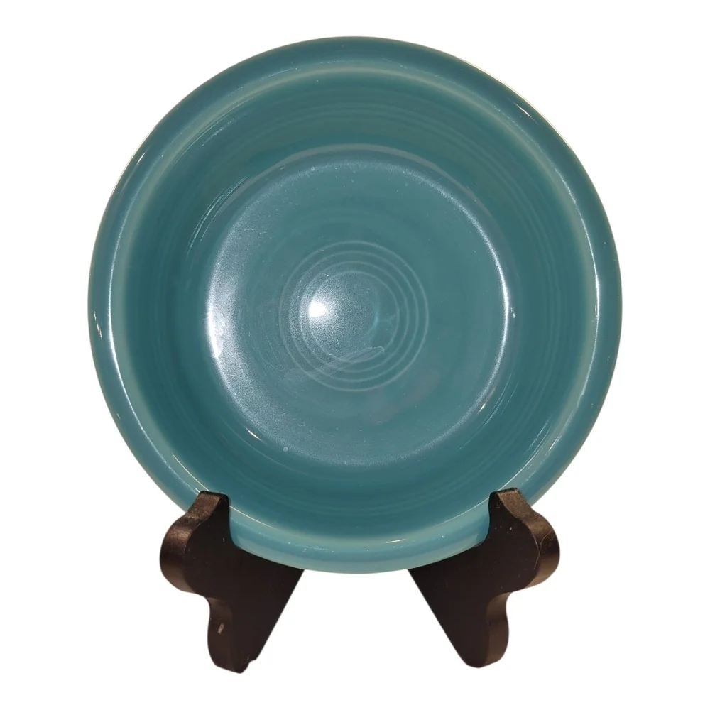 Classic Rim 6 7/8 Inch Cereal Bowl 19 OZ Turquoise
